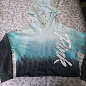 Victoria's Secret Pink Light Gray Hoodie